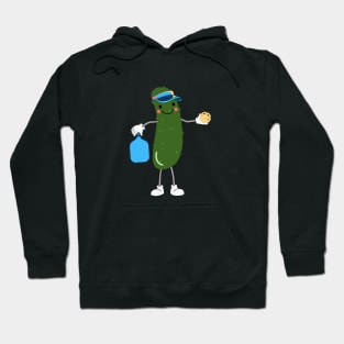 Pickleball Pickle Character Hoodie